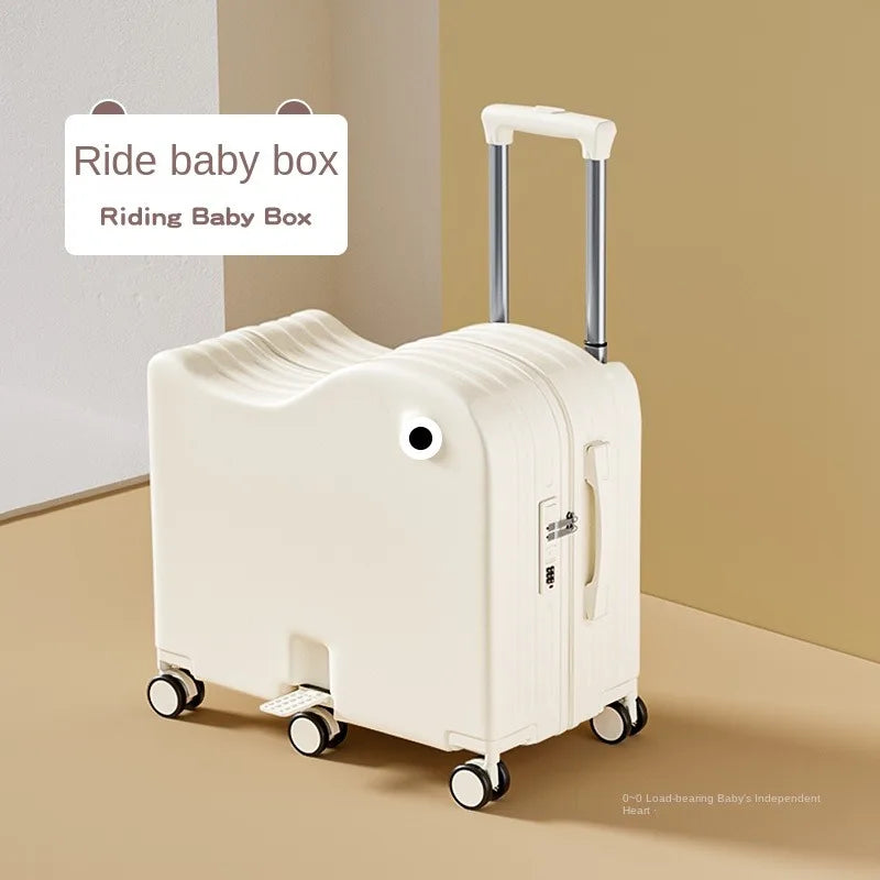 Children's Luggage Set with USB Cup Holder