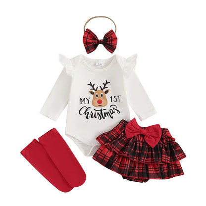 Baby Girl Christmas Outfit