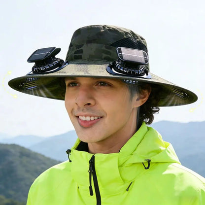 Solar Fan Hat