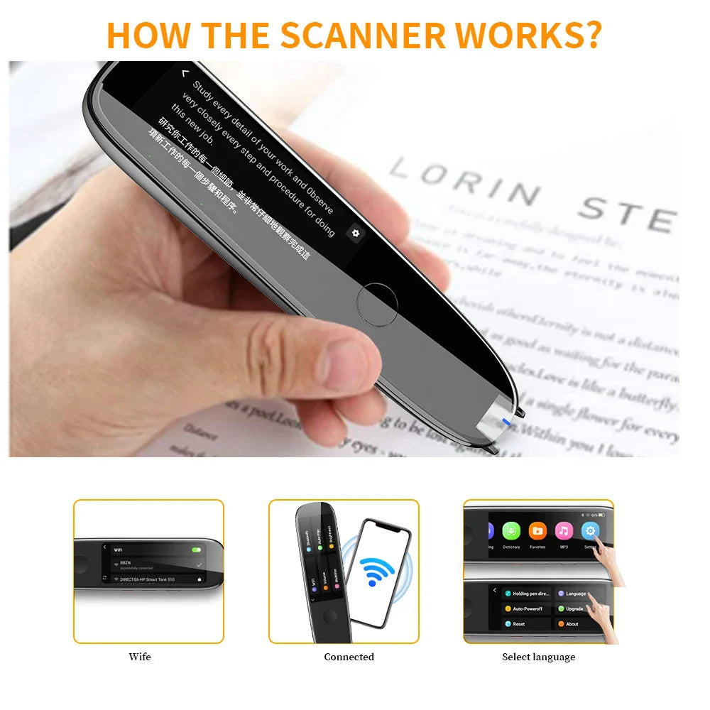 Scan Translator Reading Pen