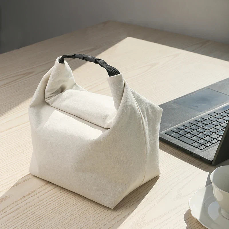 canvas Insulated Lunch Bag