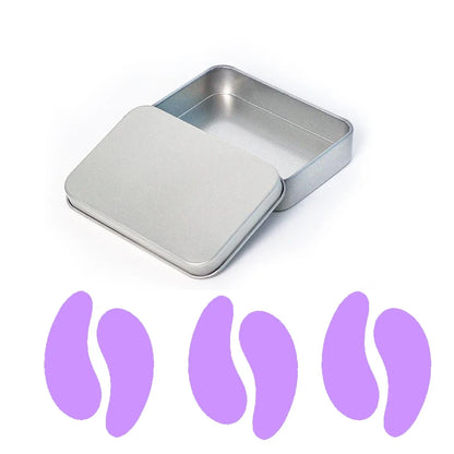 Silicone Lash Lift Eye Pads, 3 Pairs, Pink or Purple
