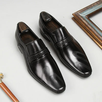 European Style Platform Men Formal Shoes