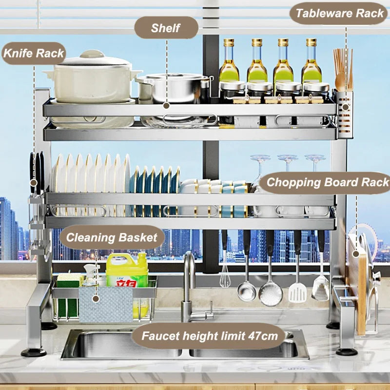 Countertop Sink Draining Rack