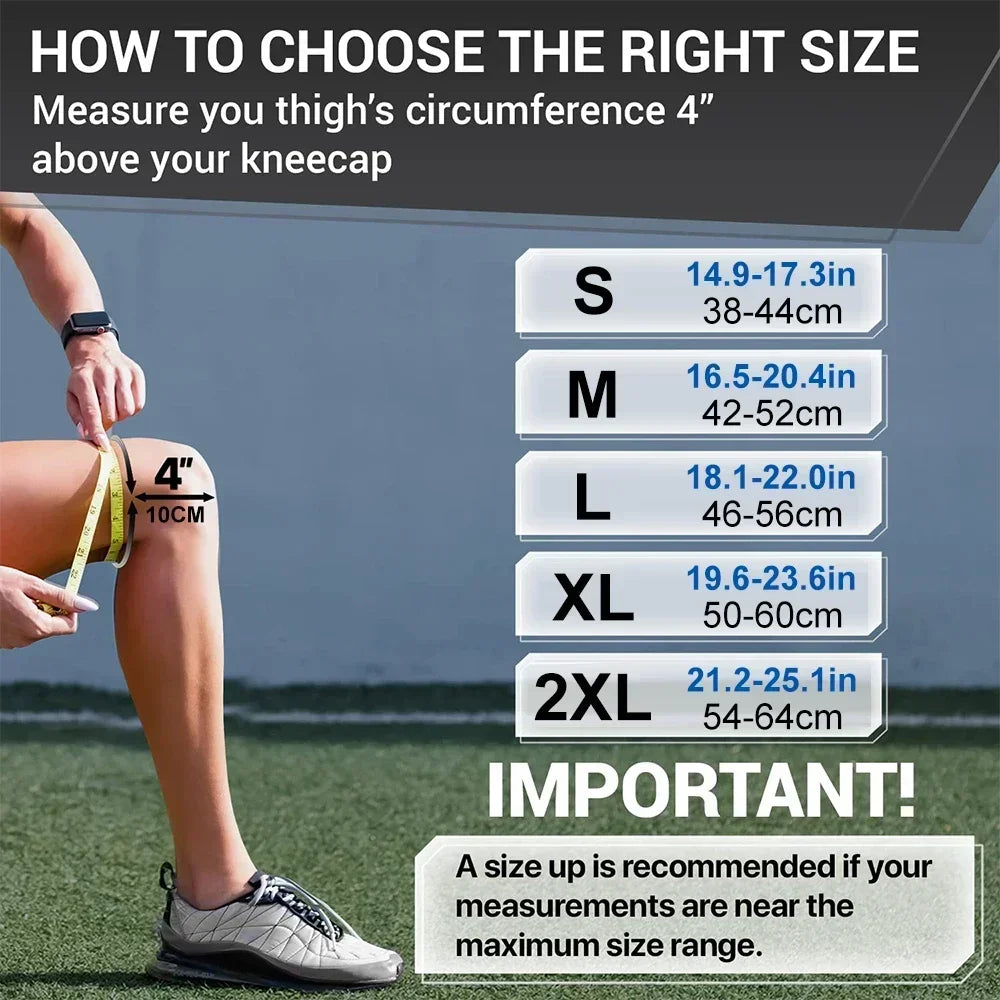 Full leg compression sleeves, view 5