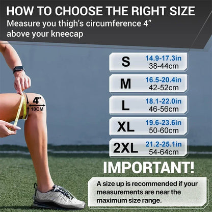 Full leg compression sleeves, view 5