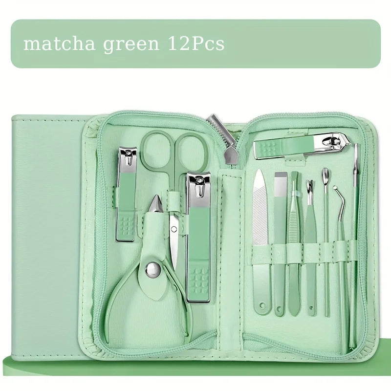 Spring Green Manicure Set