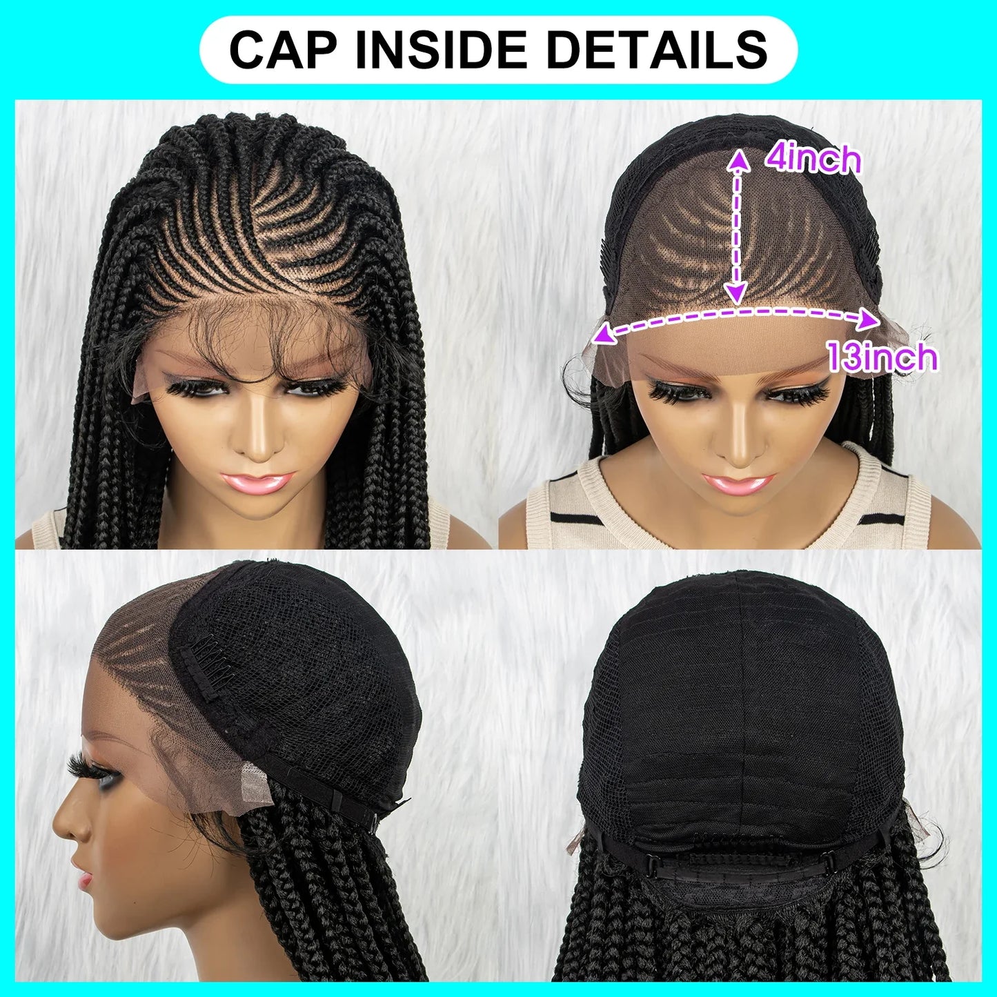 Braided Lace Front Wigs