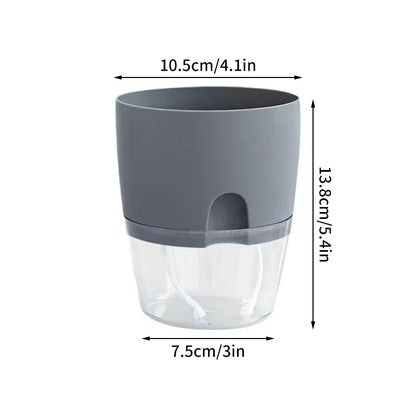 Self Watering Plastic Flower Pot