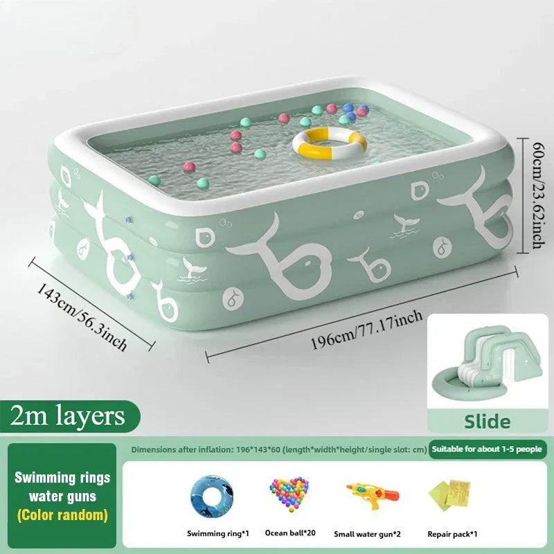 Large Folding Swimming Pool