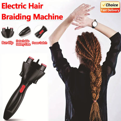 360 Degree Rotating Automatic Hair Braider Machine