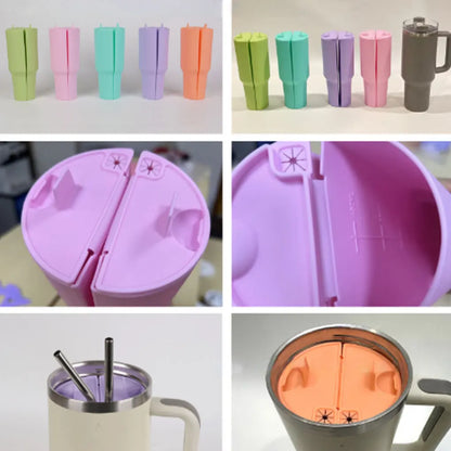 Double Divider Silicone Tumbler