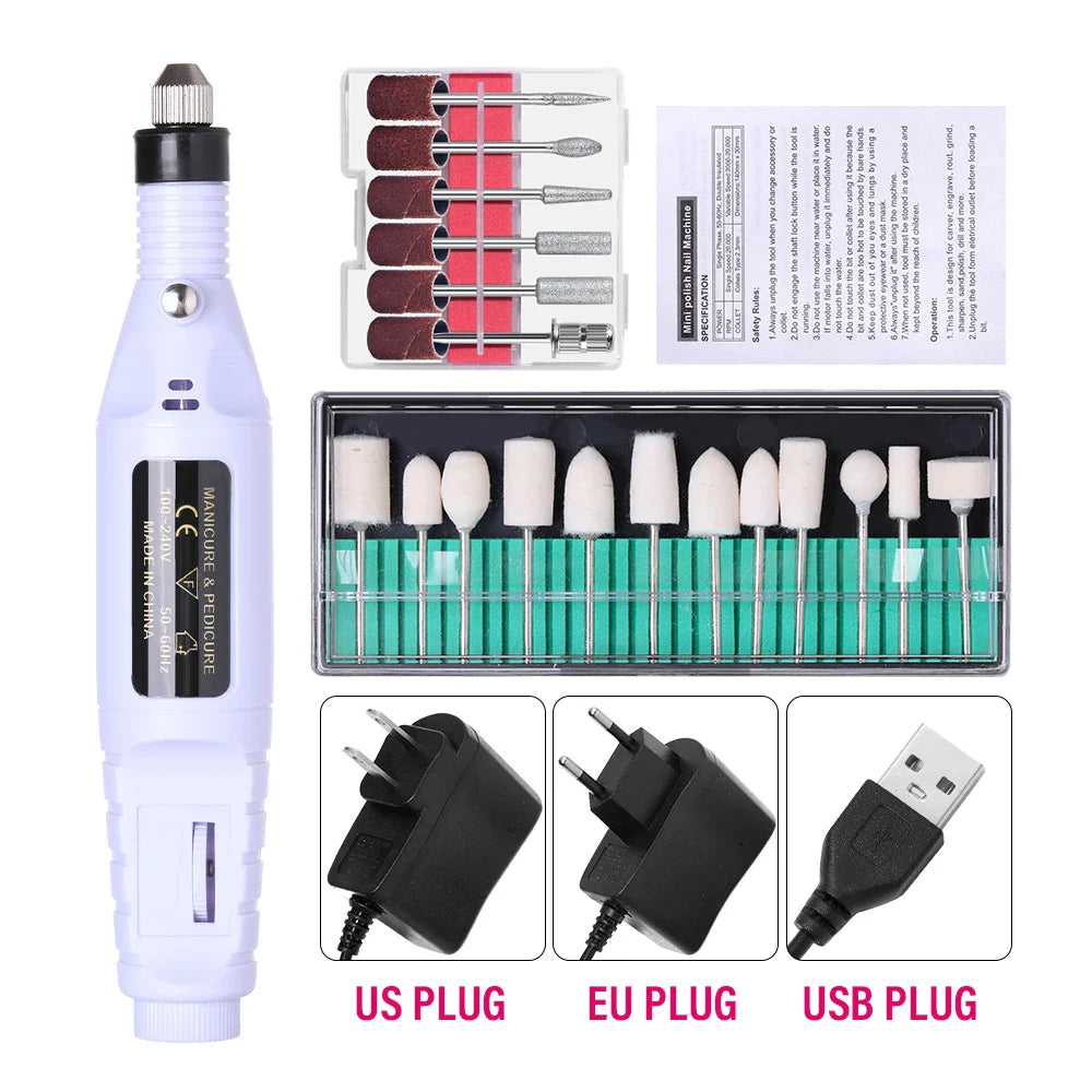 Portable Electric Nail Drill