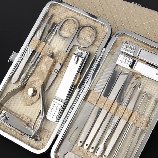 19Pcs Professional Nail Tools