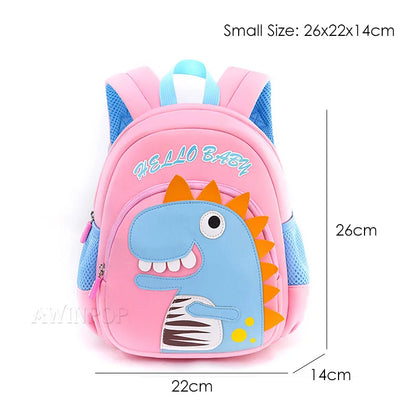 3D Dinosaur School Backpacks