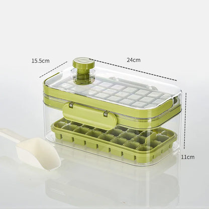 Press Type Ice Cube Tray