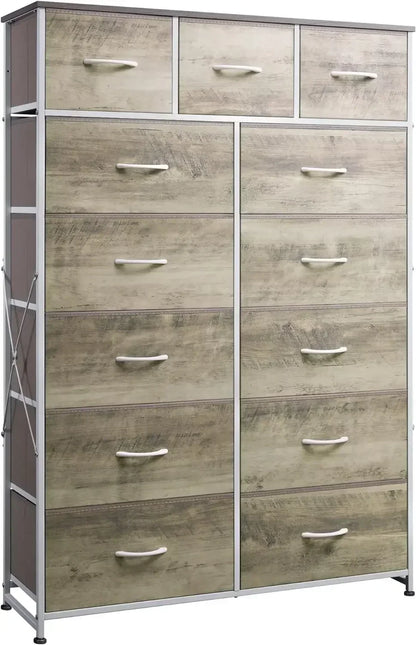 13 Drawers Storage Dresser Organizer unit - MONLANE