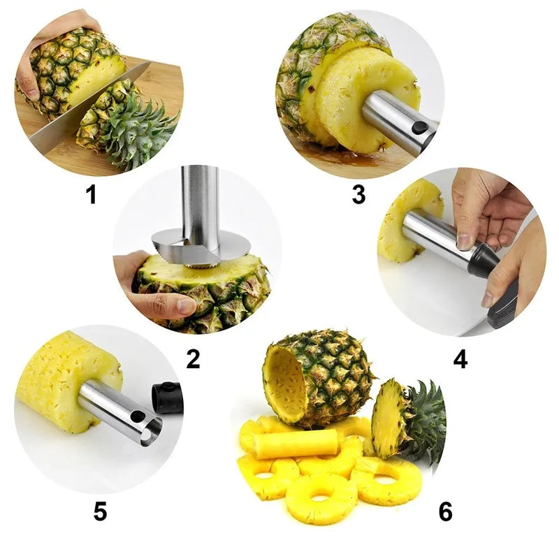 Pineapple peeler & Slicer