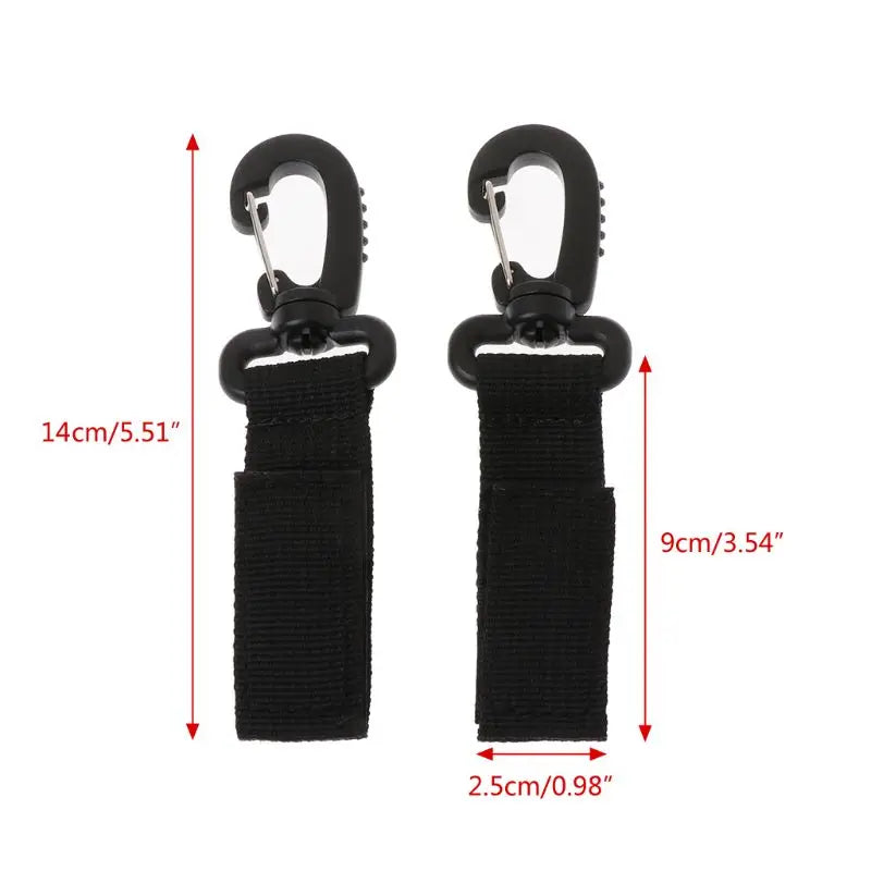 1-4pcs Baby Stroller Hooks