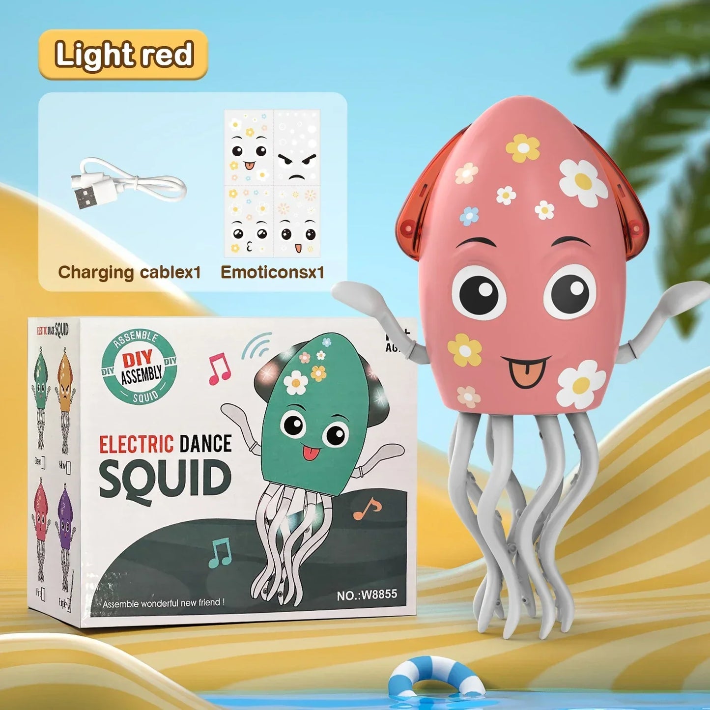 Dancing Squid Toy