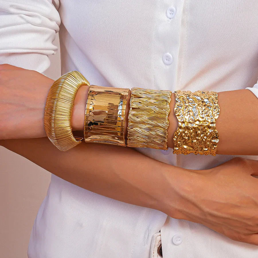 Punk Stainless Steel Bracelets Bangles