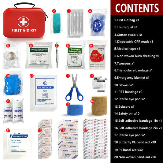 Complete Travel First Aid Kit