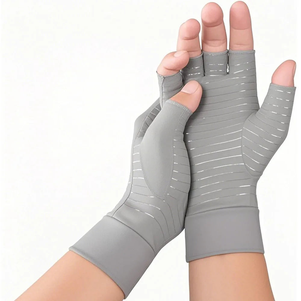Copper compression gloves, view 9