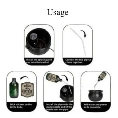 Halloween Black Witch Bowl Magic