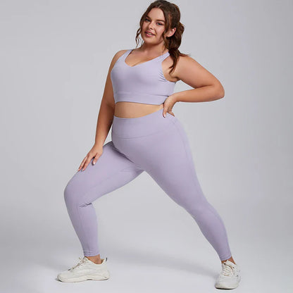 Plus Size High Stretch Yoga Leggings