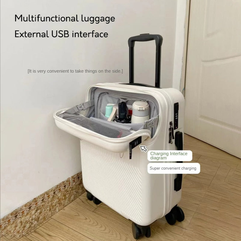 ABS spinner suitcase, view 7