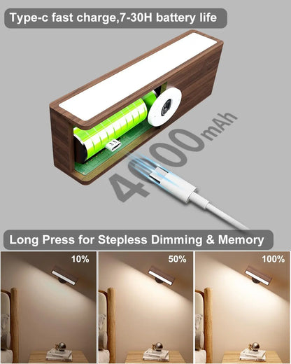 LED Wall Dimming Bedside Lamp