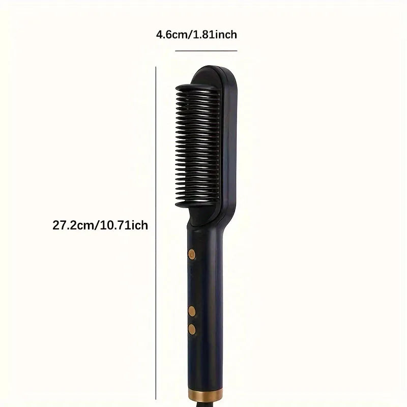 2-in-1 electric hair straightener