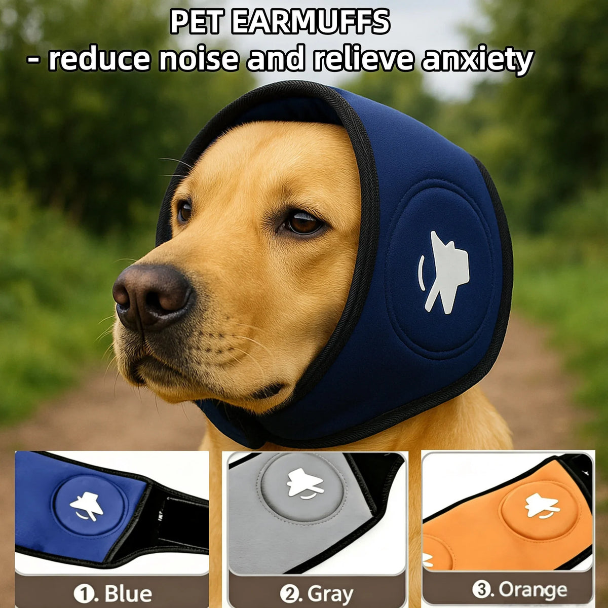 Dog Noise Cancelling Earmuffs