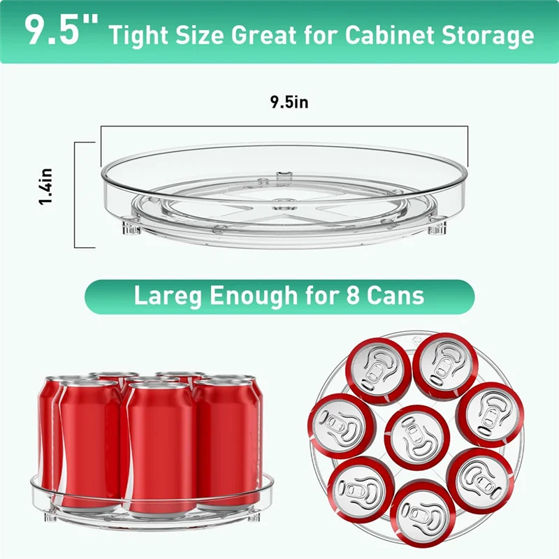 '-Non-Skid Fridge Organizer Organizer