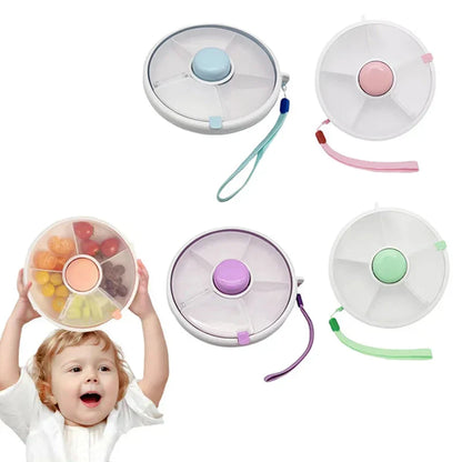 Rotating Snack Container Kids