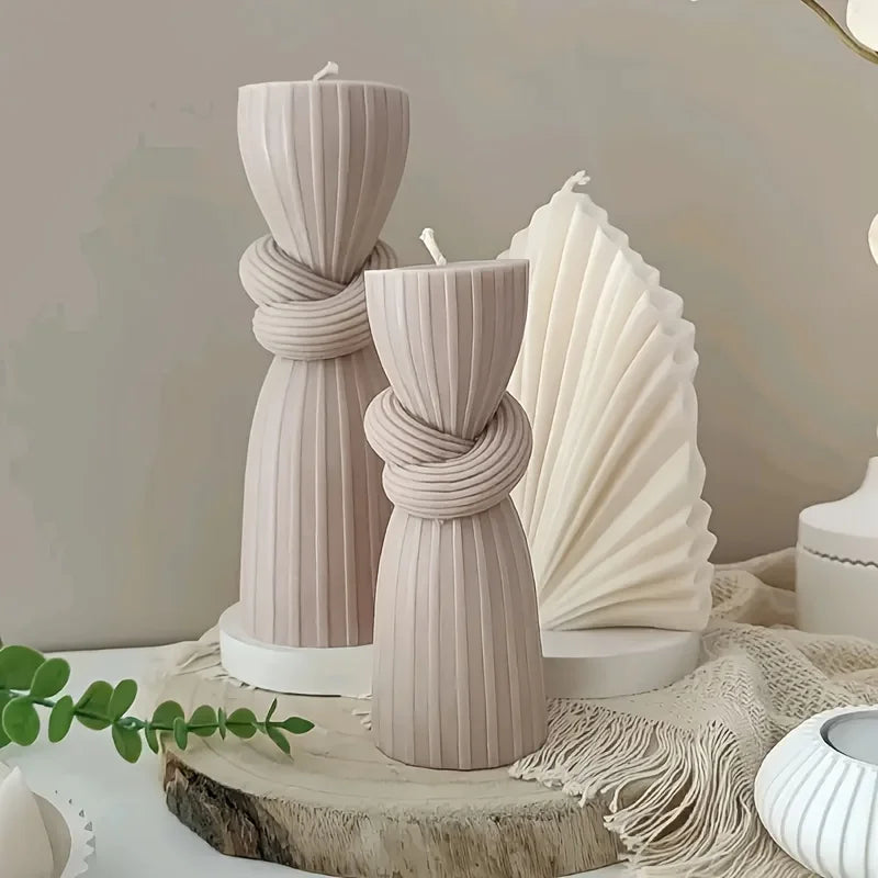 Candle holder molds, view 2