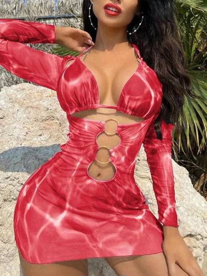 3 Pieces Halter Bikini