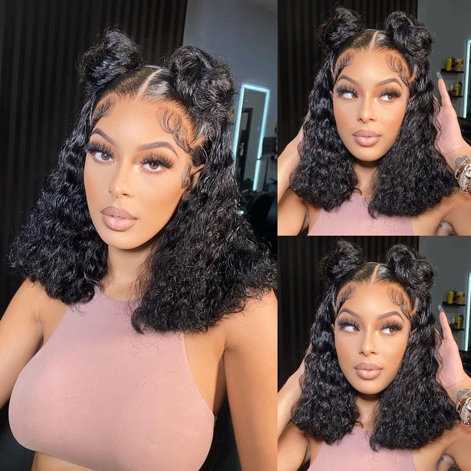 Kinky Curly Lace Front Wig - MONLANE