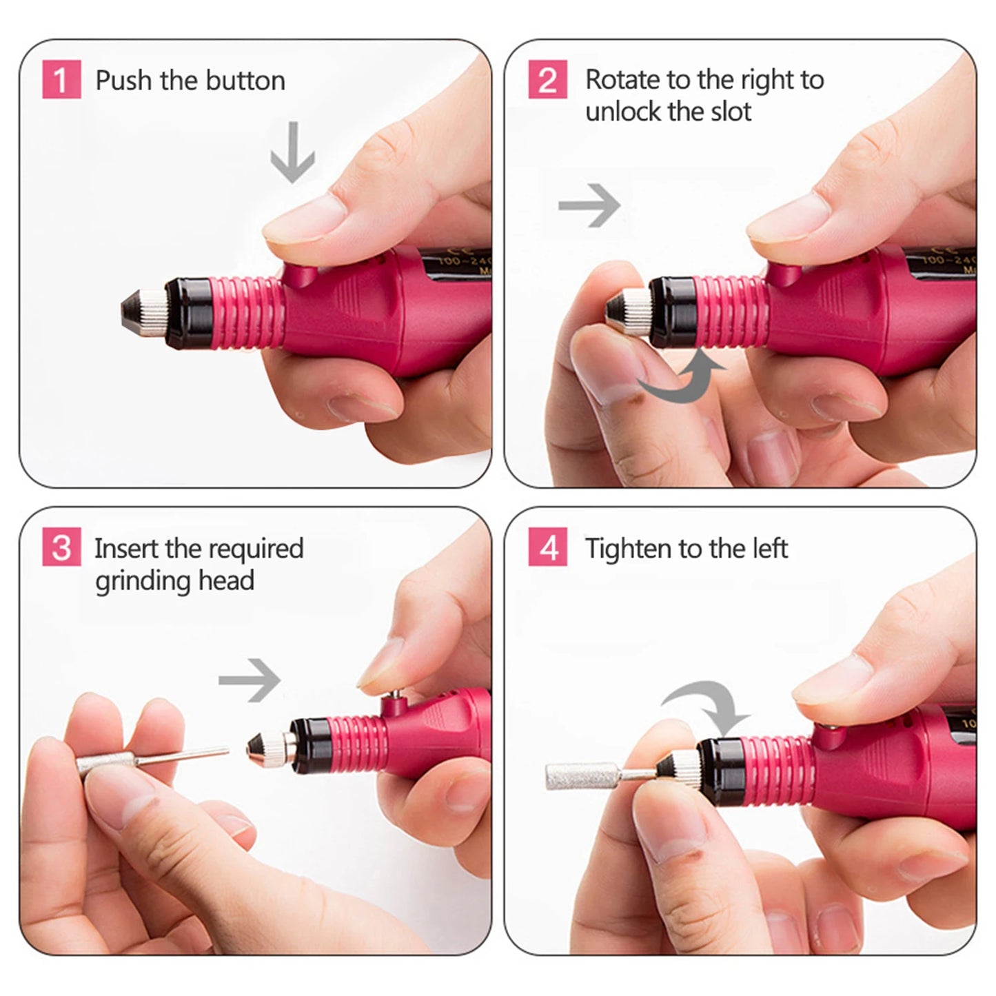 Portable  Electric Nail Drill