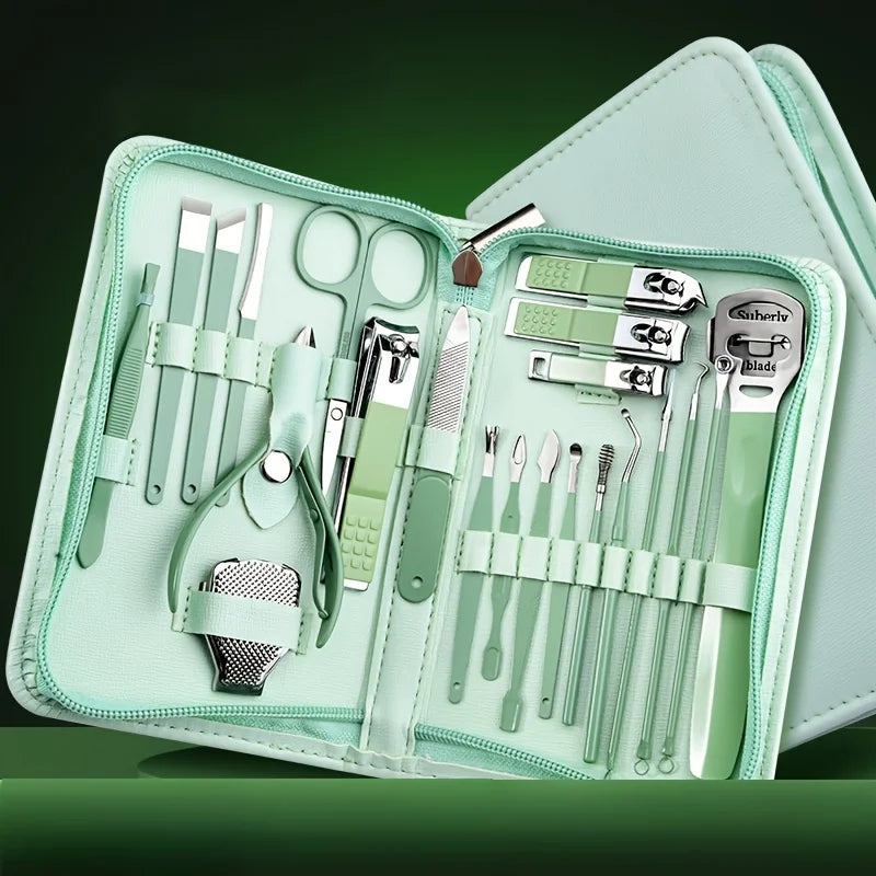 Spring Green Manicure Set