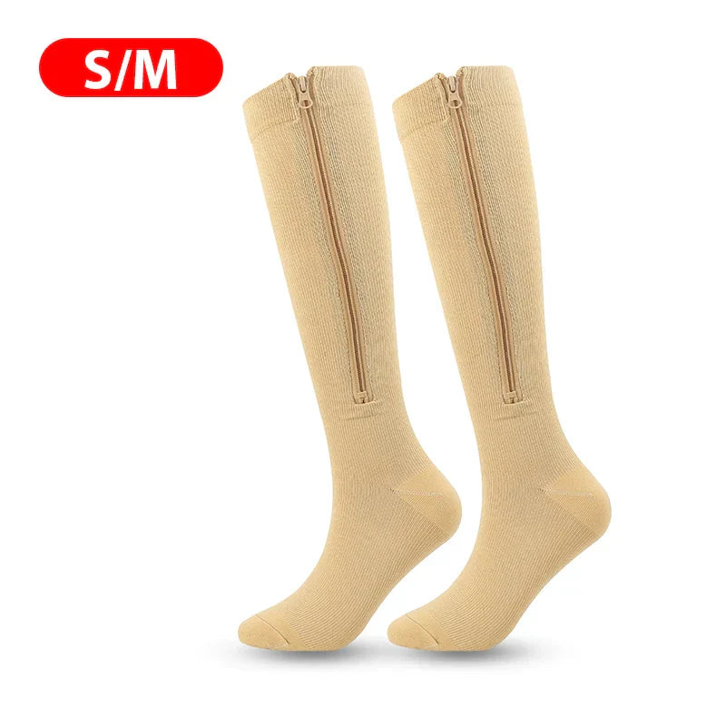 Medical Zipper Compression Socks