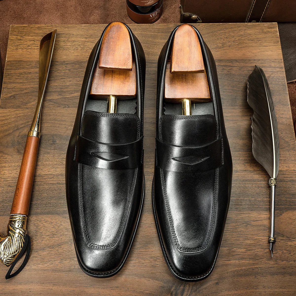 Elegant Gentleman Oxford Shoes - MONLANE