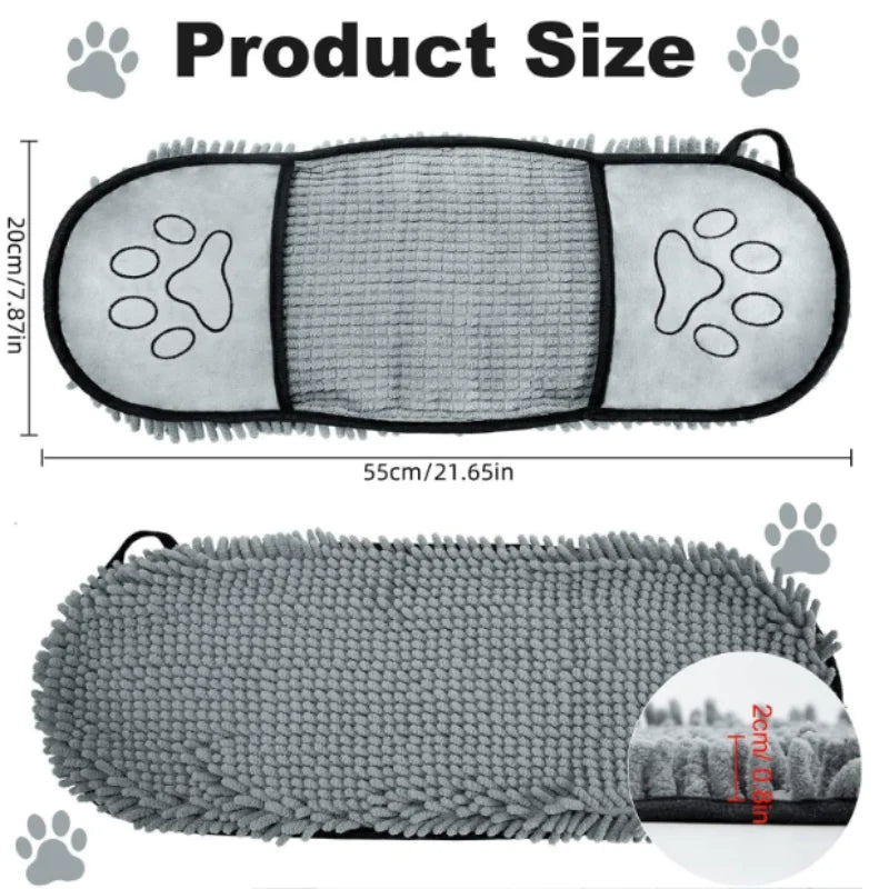 Quick-dry pet towel, view 12