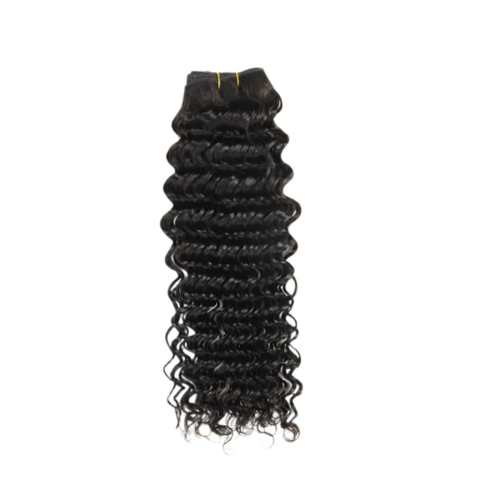 Brazilian Deep Wave Hair Bundles 100% Remy Human Hair