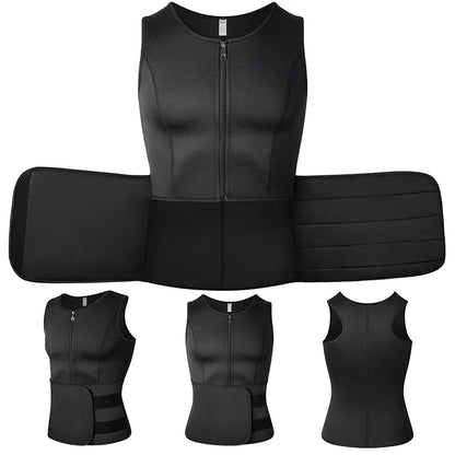 Men Body Shaper Waist Trainer Vest