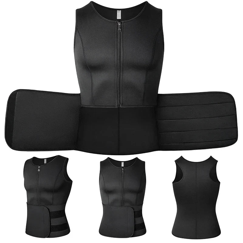 Men Body Shaper Waist Trainer Vest