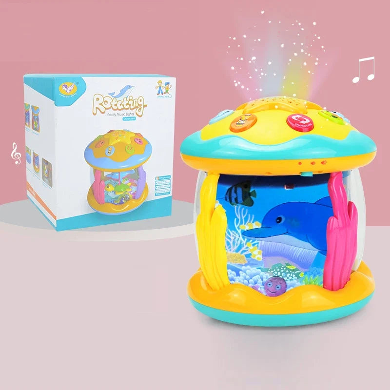 Ocean Light Rotary Projector Musical Toy