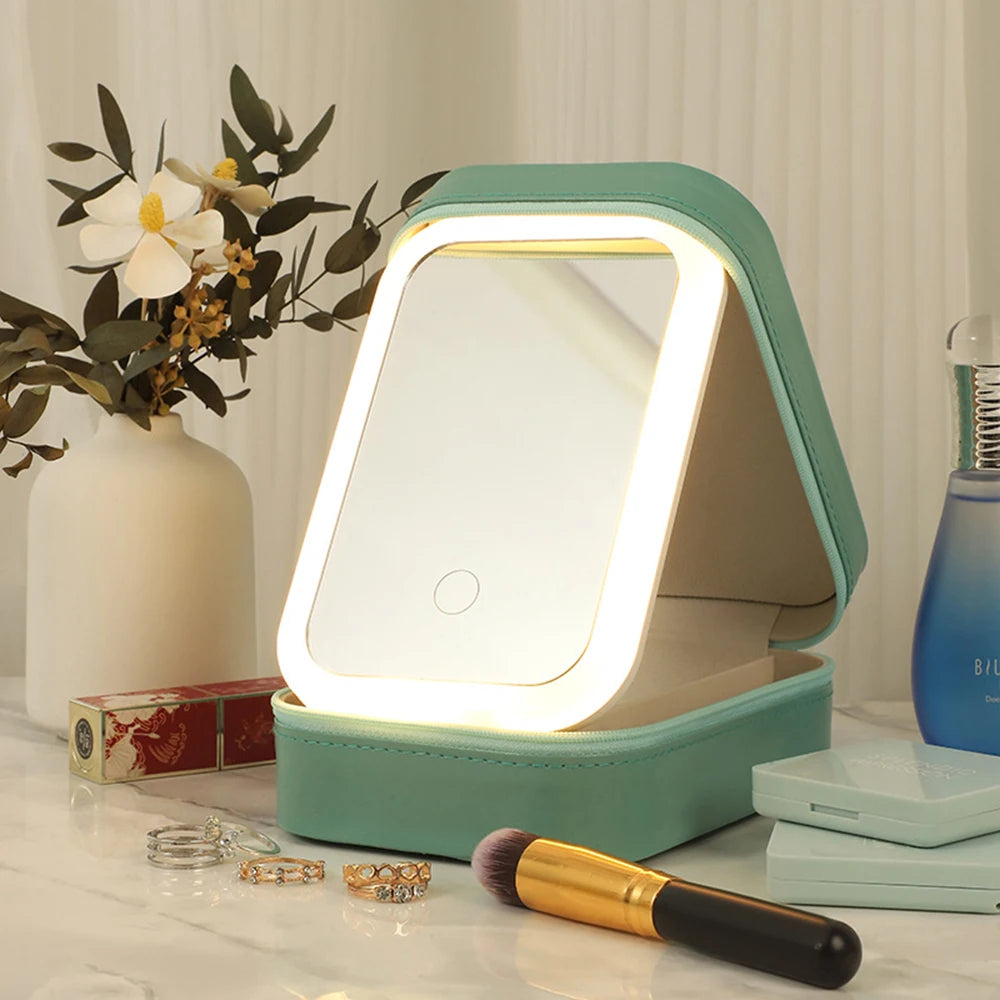 cosmetic Box with LED  Mirror