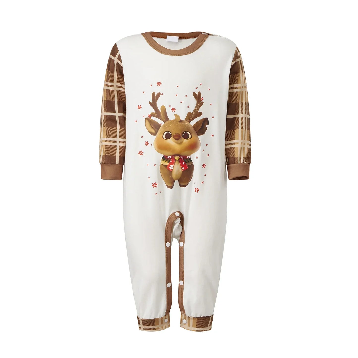 Elk Print Family Pajamas Matching Sets