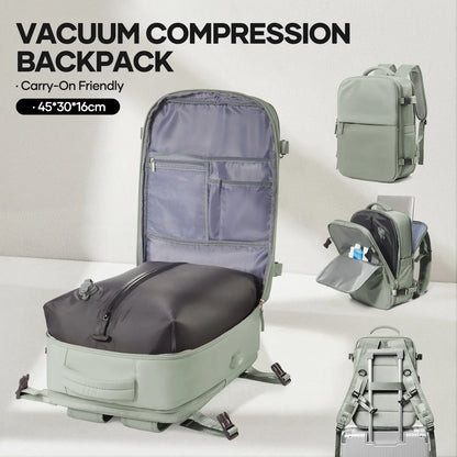 Air Vacuum Compressed Travel Backpack